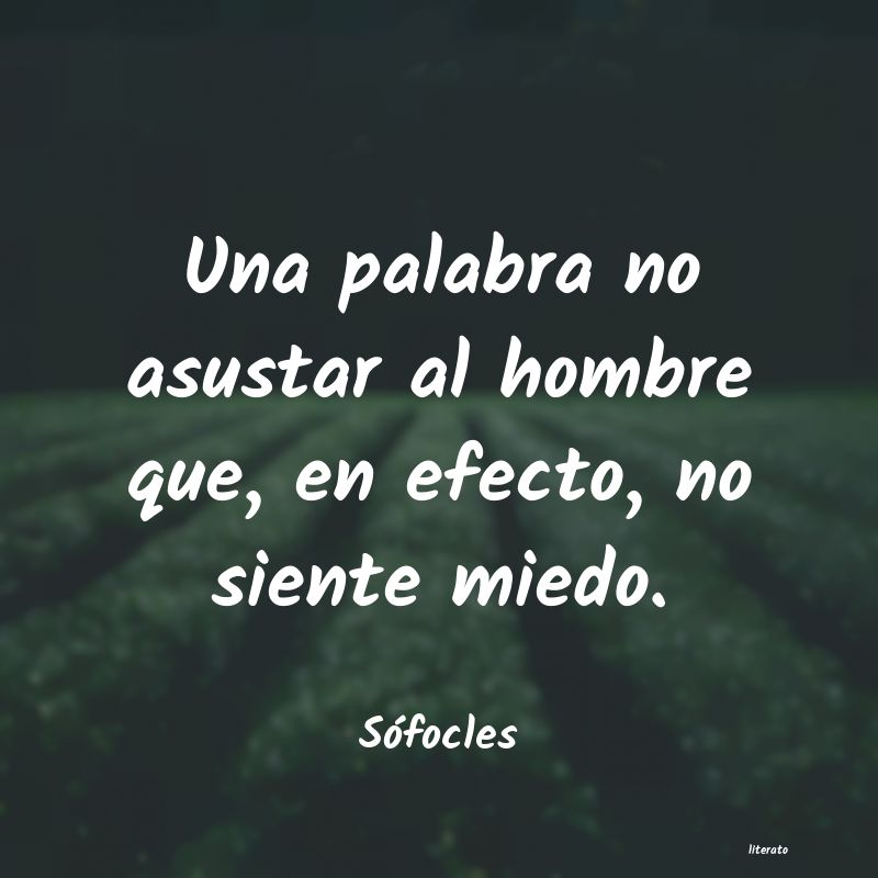 Frases de Sófocles