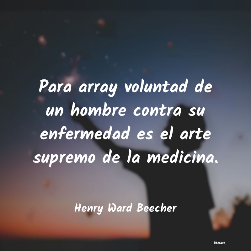 frases de Henry Ward Beecher