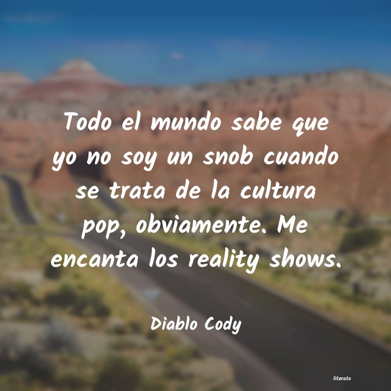 Frases de Diablo Cody