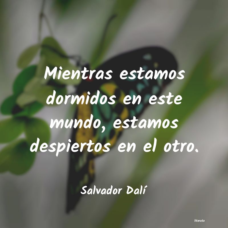 Frases de Salvador Dalí