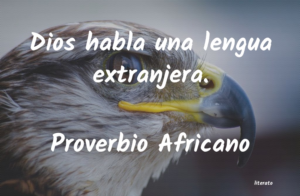 Frases de Proverbio Africano