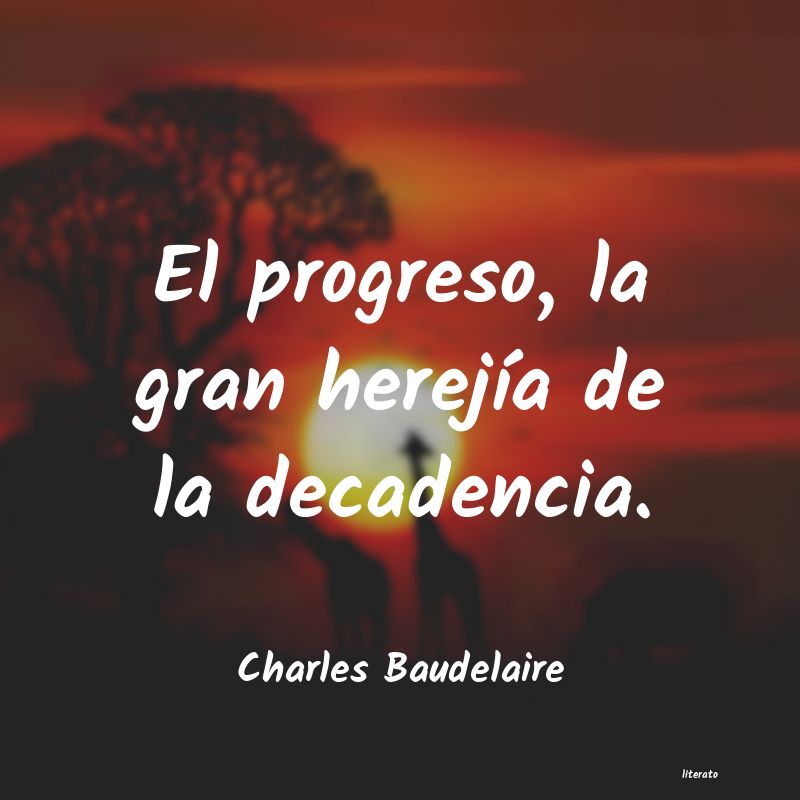 frases de Charles Baudelaire