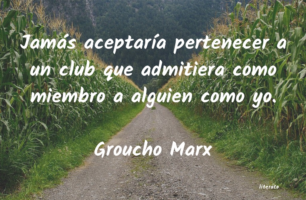 frases de Groucho Marx