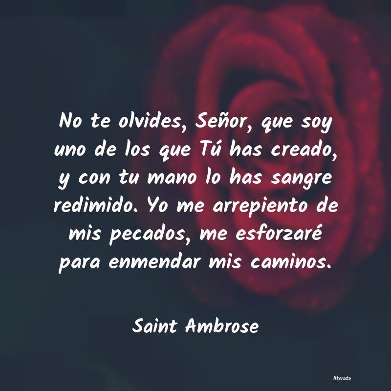 Frases de Saint Ambrose