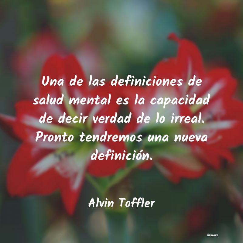 Frases de Alvin Toffler