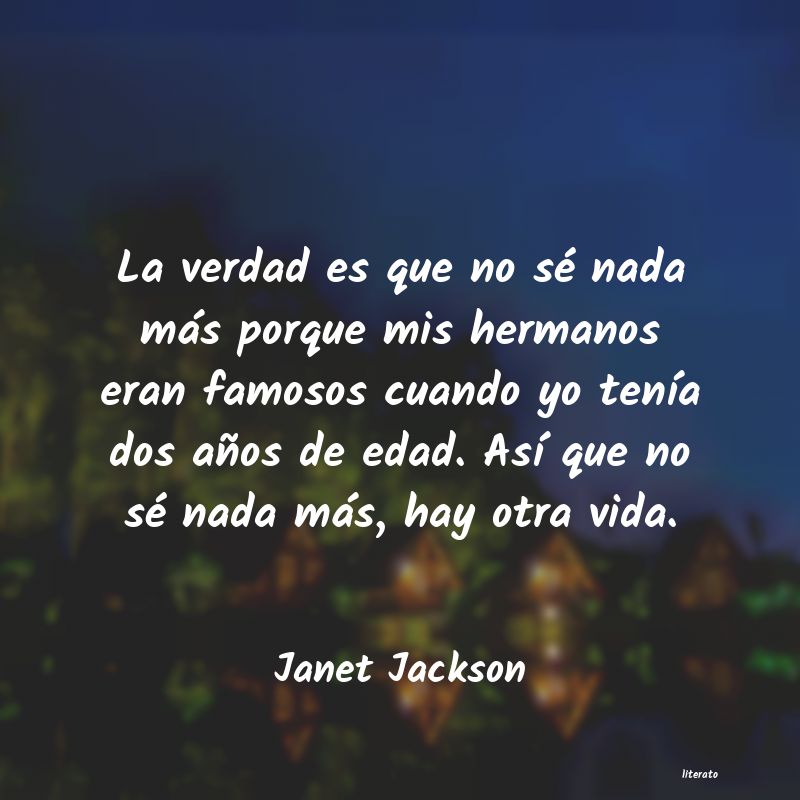 Frases de Janet Jackson