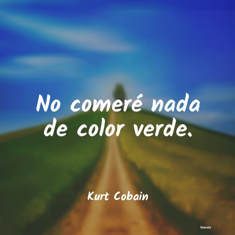 frases de Kurt Cobain