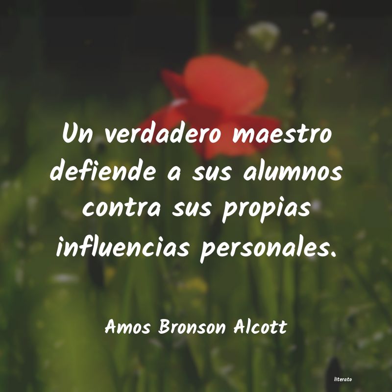 Frases de Amos Bronson Alcott