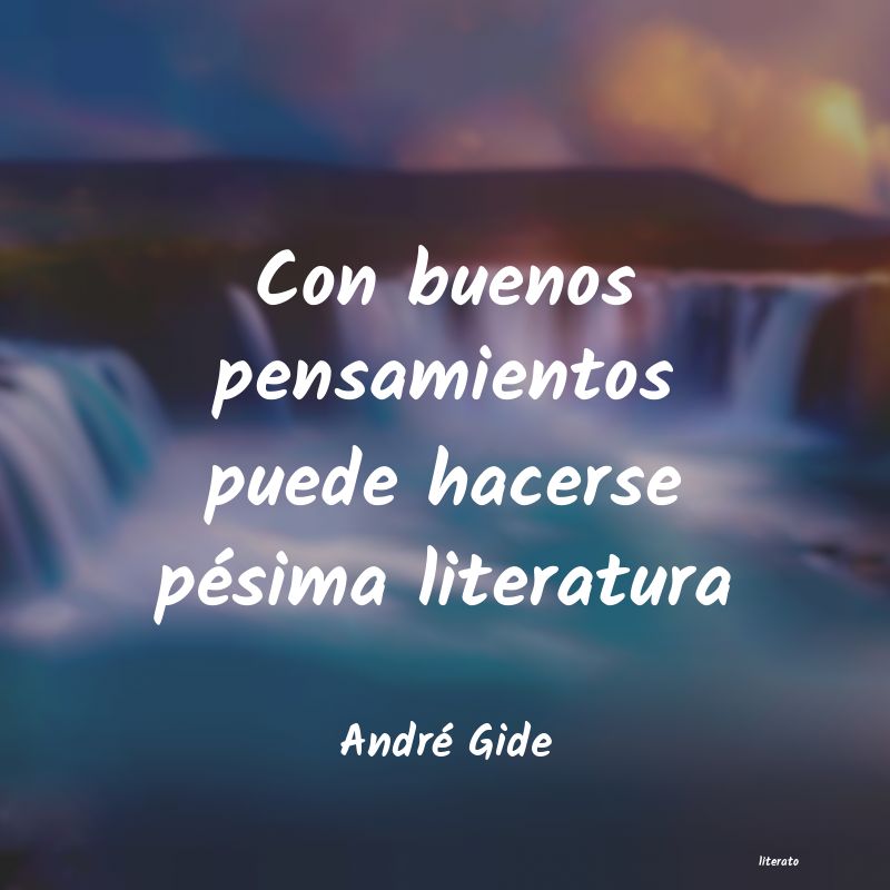 Frases de André Gide