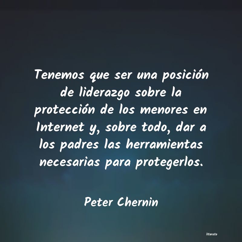 Frases de Peter Chernin