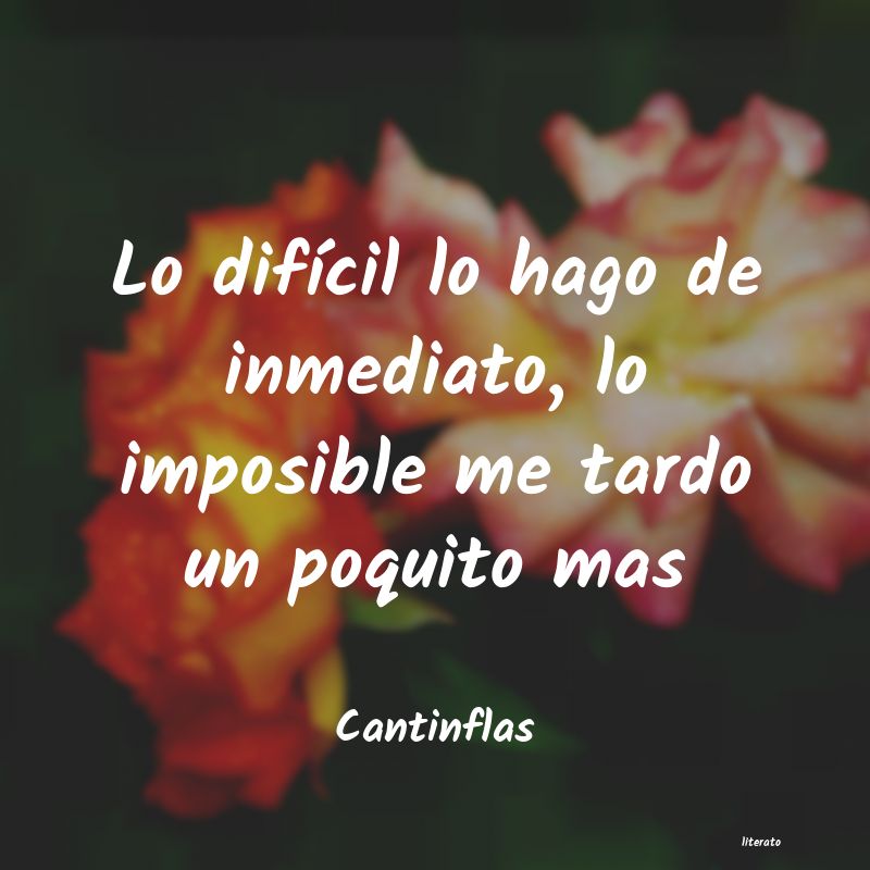 frases de Cantinflas