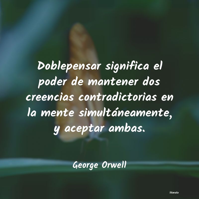 frases de George Orwell