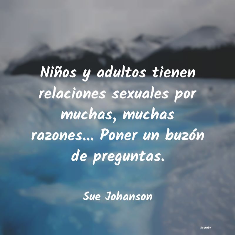 Frases de Sue Johanson