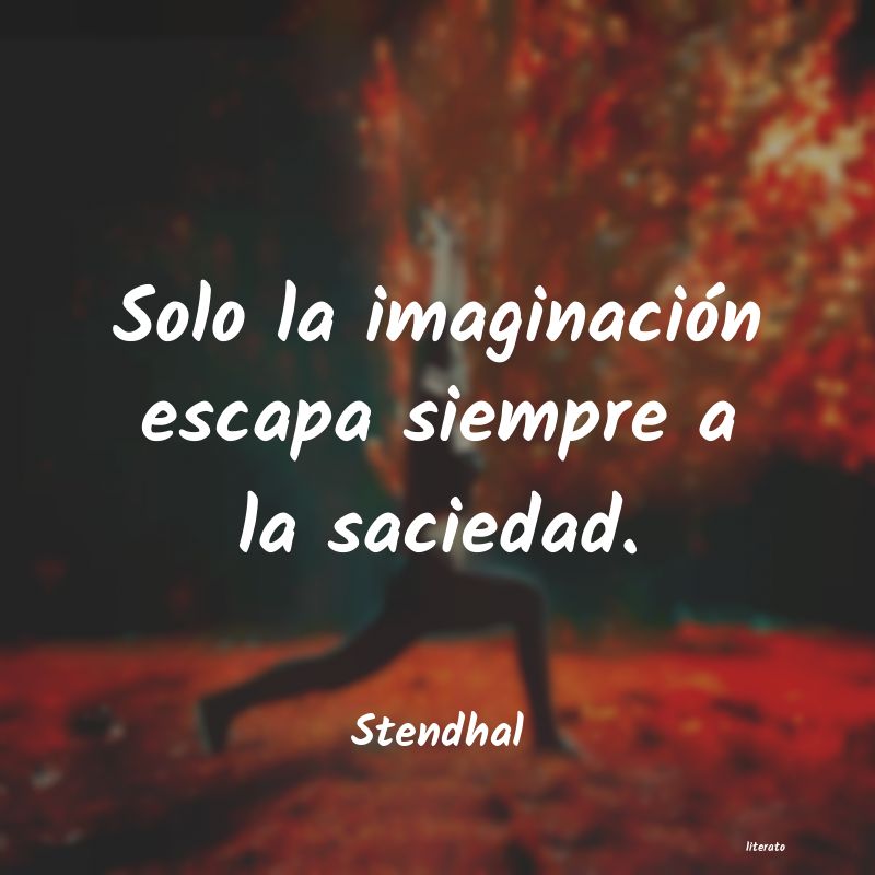 frases de Stendhal