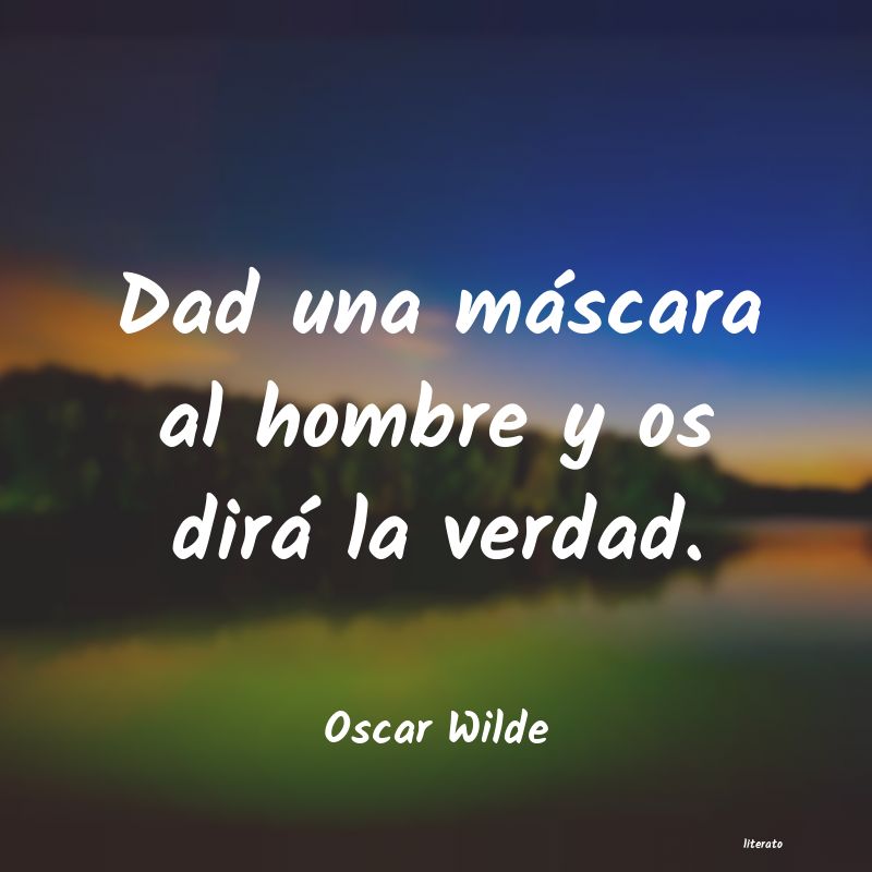 frases de Oscar Wilde
