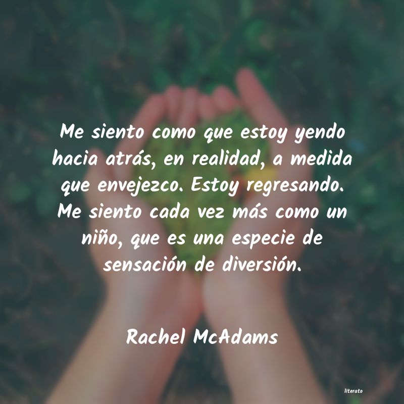 frases de Rachel McAdams