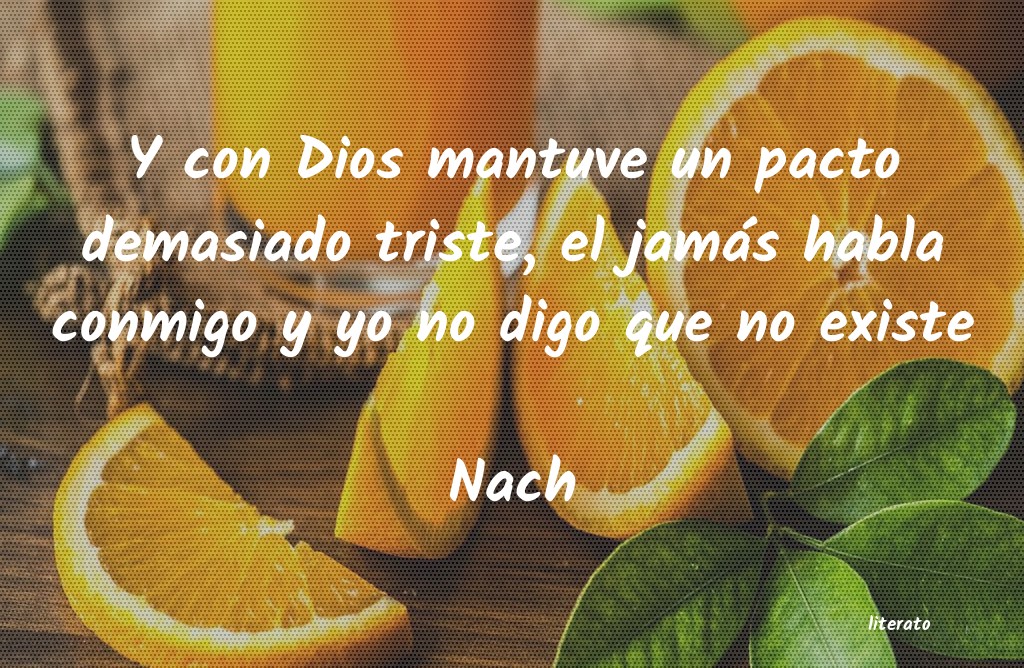 Frases de Nach