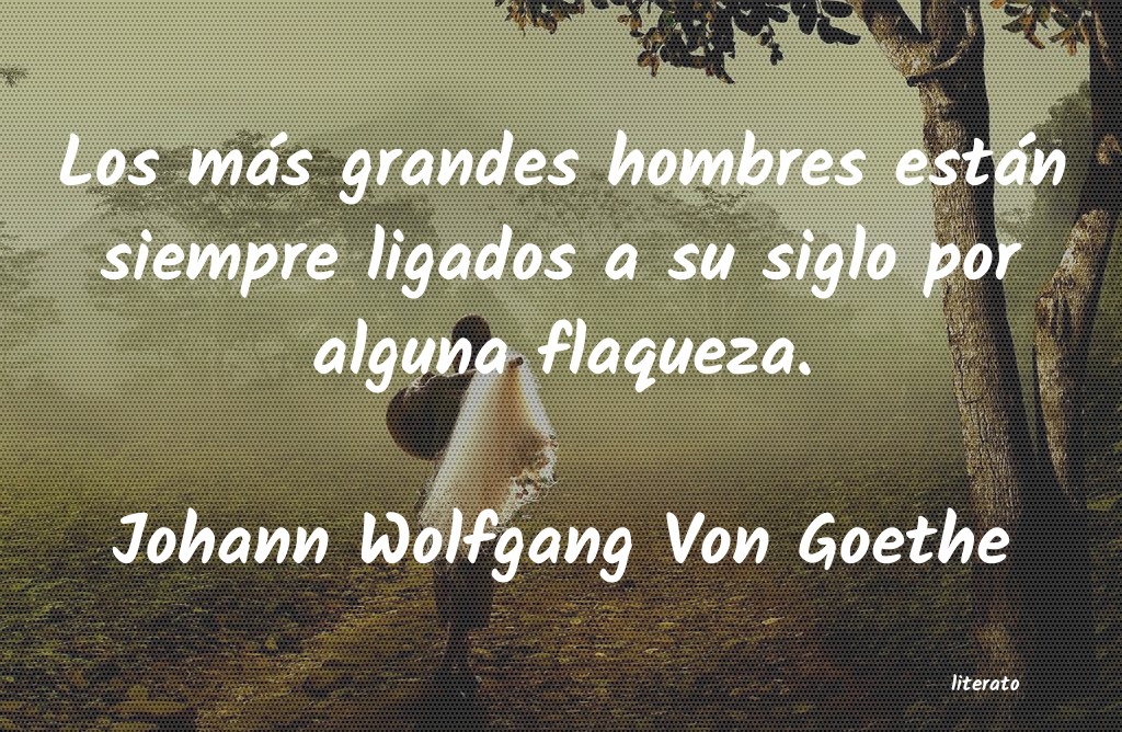 frases de Johann Wolfgang Von Goethe