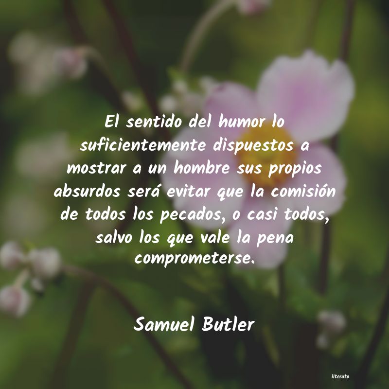 Frases de Samuel Butler