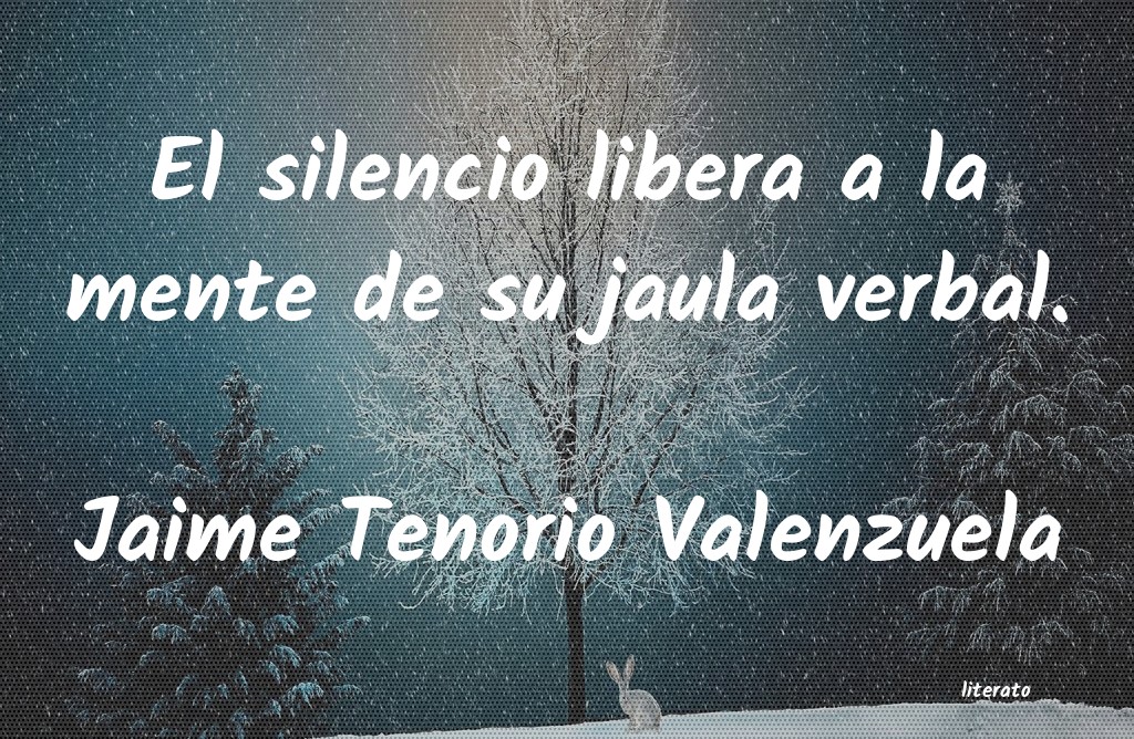 frases de Jaime Tenorio Valenzuela