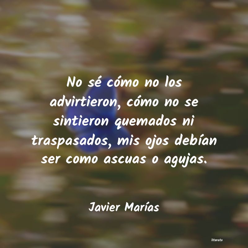 Frases de Javier Marías