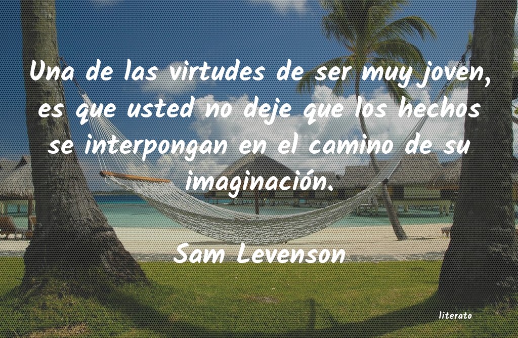 frases de Sam Levenson
