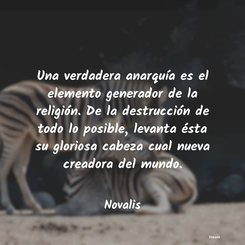 frases de Novalis