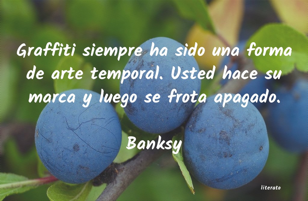 Frases de Banksy