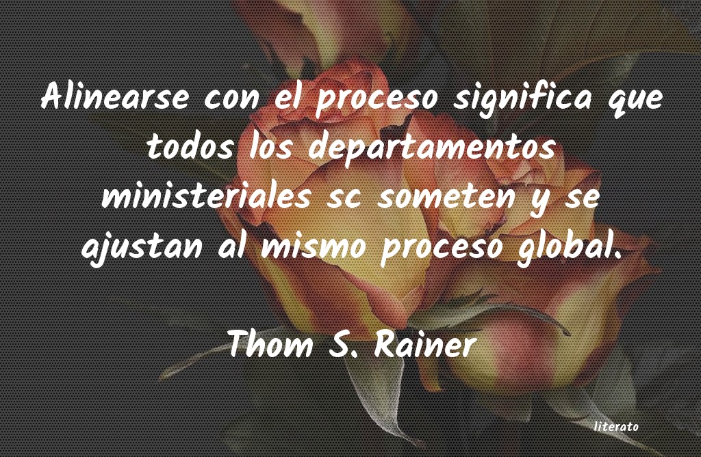 frases de Thom S. Rainer