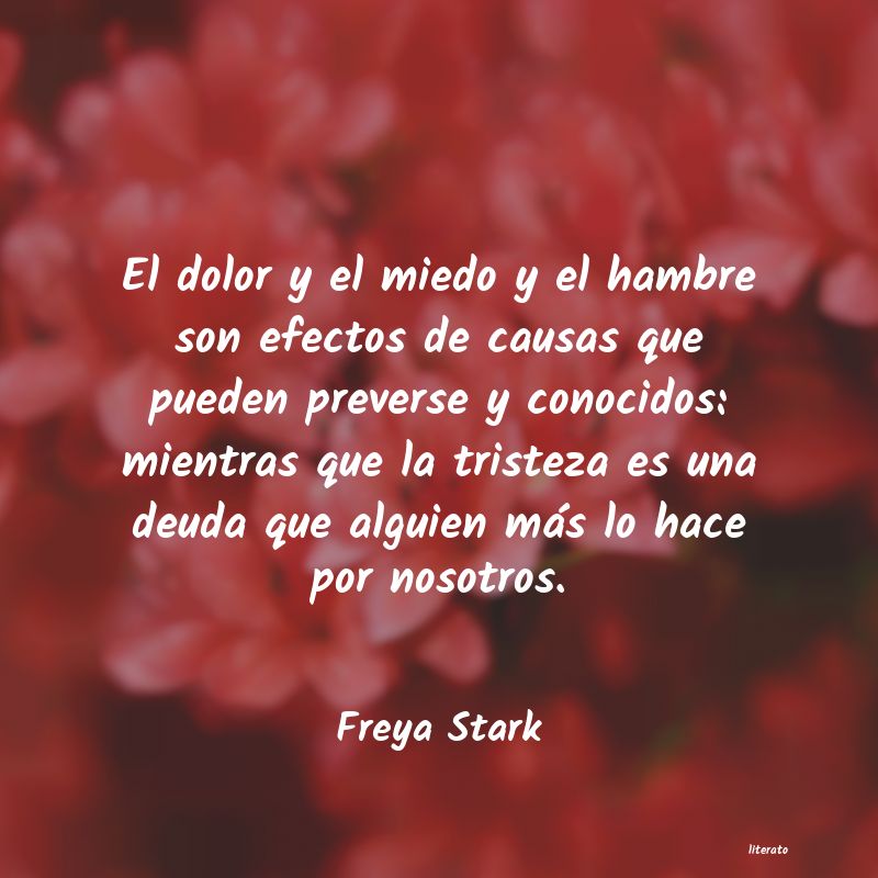 Frases de Freya Stark