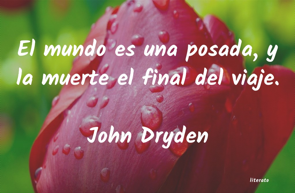 Frases de John Dryden