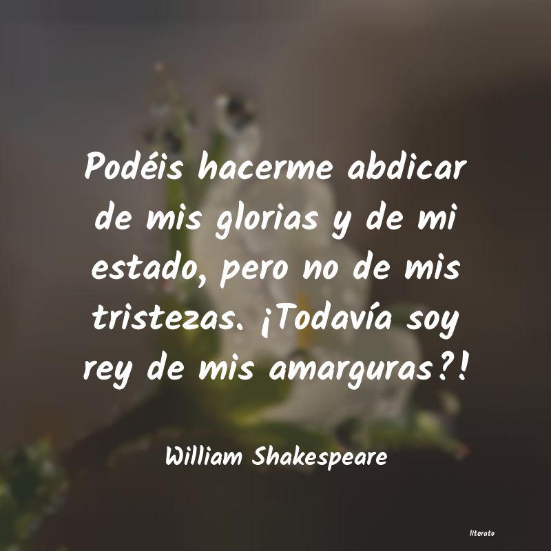 Frases de William Shakespeare