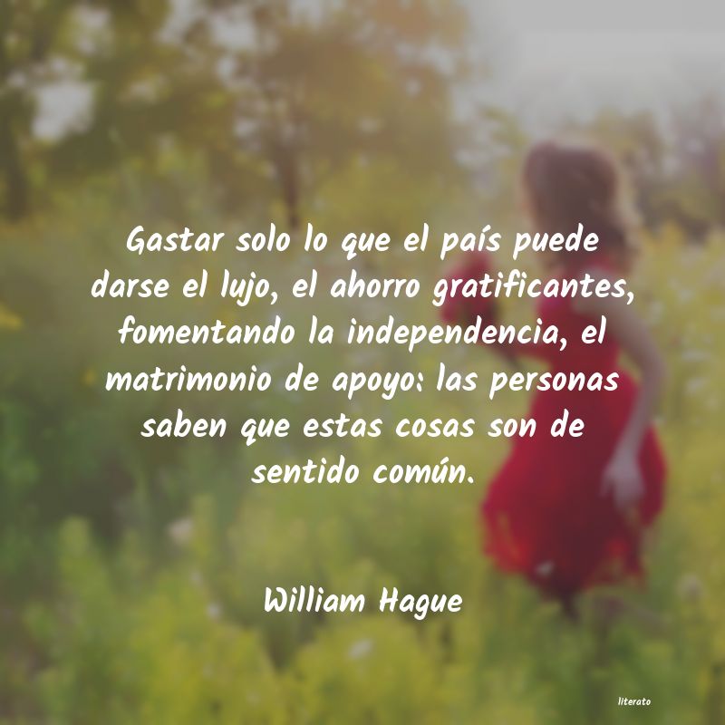 Frases de William Hague