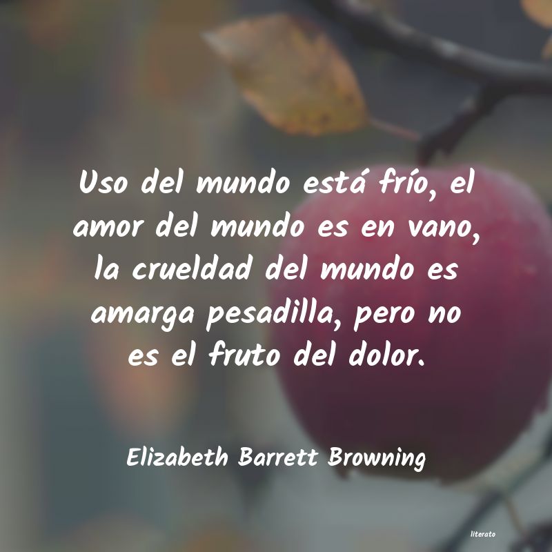 frases de Elizabeth Barrett Browning