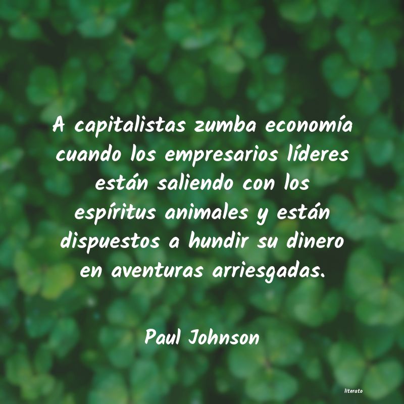 Frases de Paul Johnson