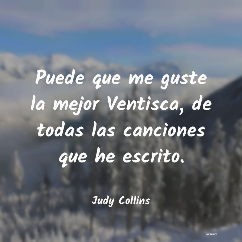 frases de Judy Collins
