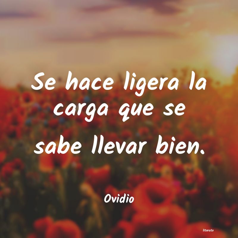 Frases de Ovidio