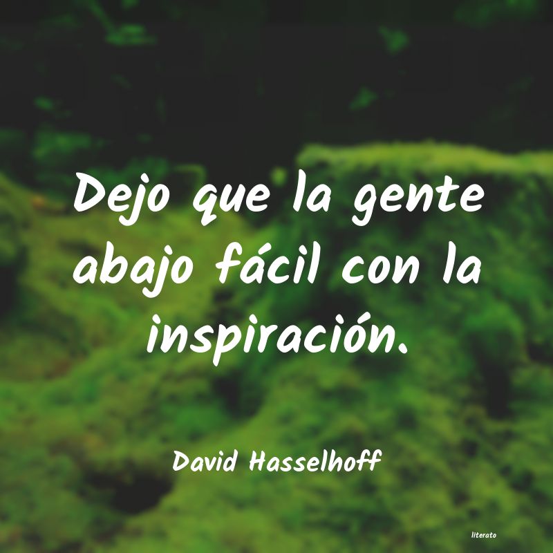 Frases de David Hasselhoff