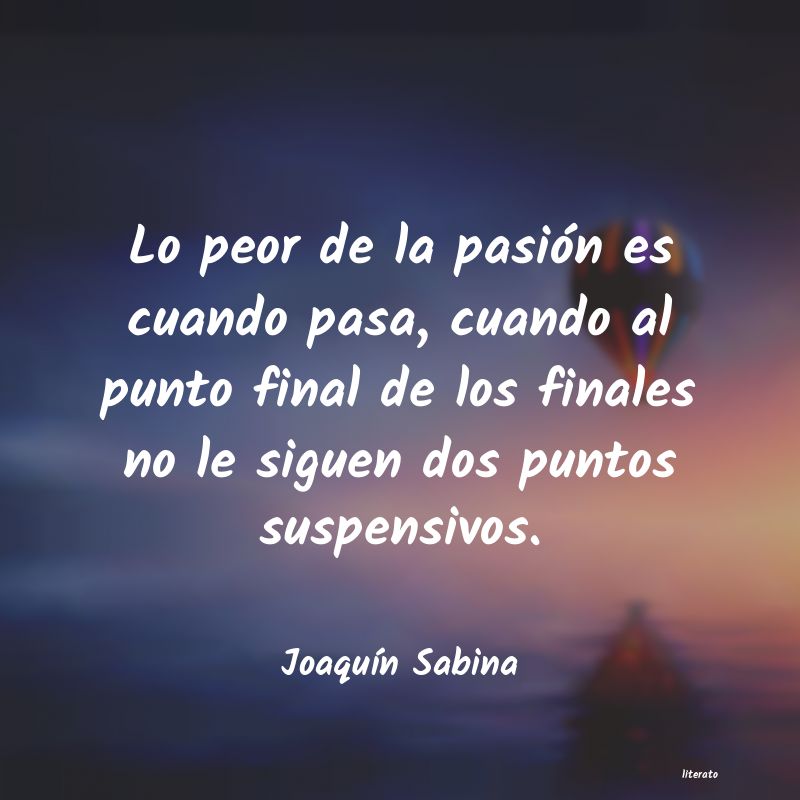 Frases de Joaquín Sabina