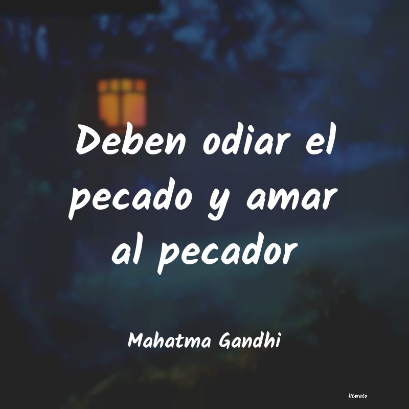 Frases de Mahatma Gandhi