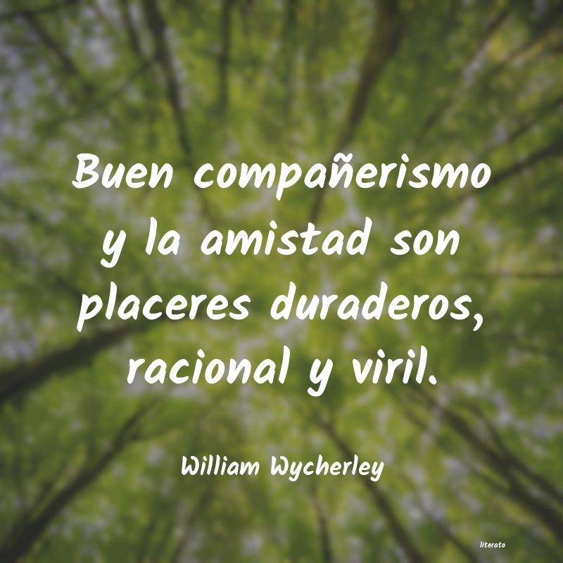 Frases de William Wycherley