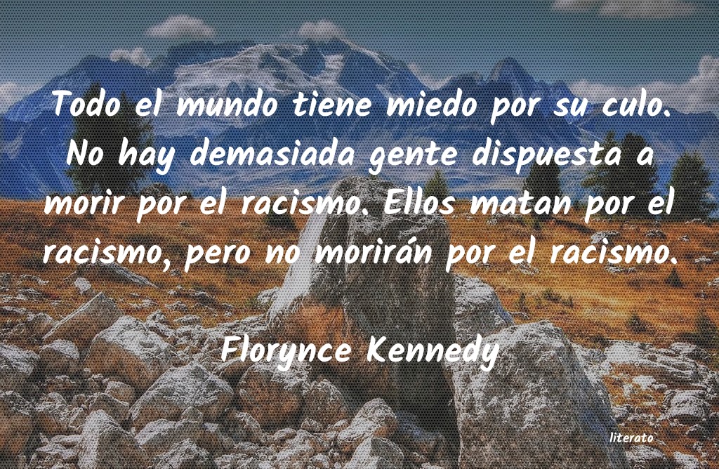 Frases de Florynce Kennedy