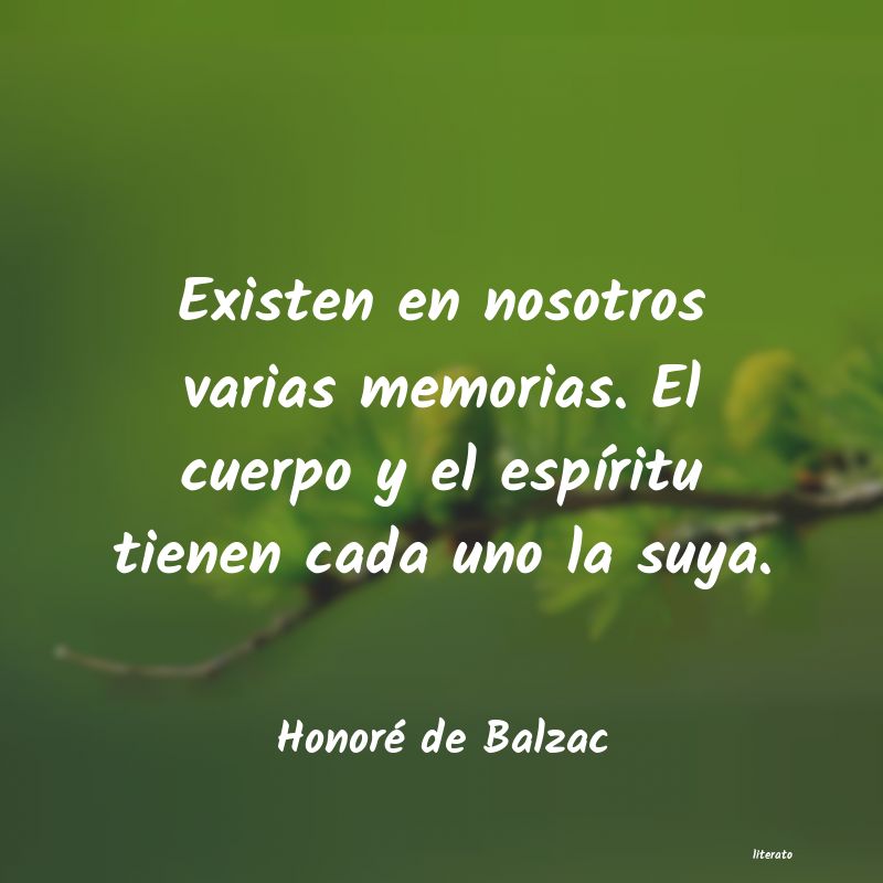 Frases de Honoré de Balzac