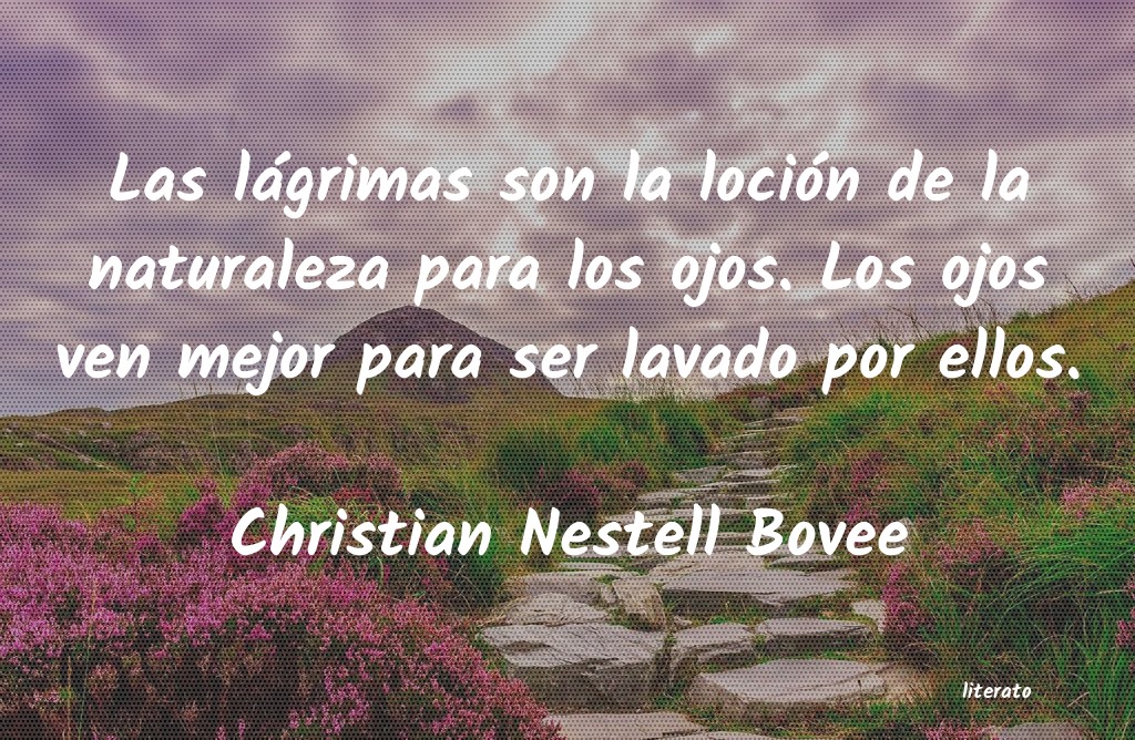 Frases de Christian Nestell Bovee