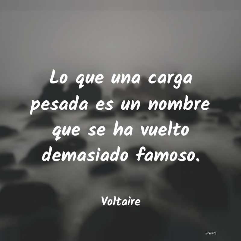 frases de Voltaire