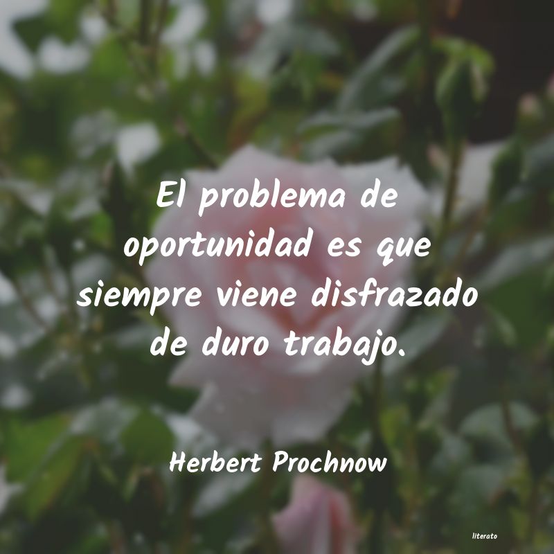 frases de Herbert Prochnow
