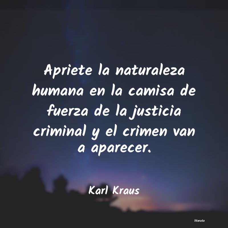 Frases de Karl Kraus