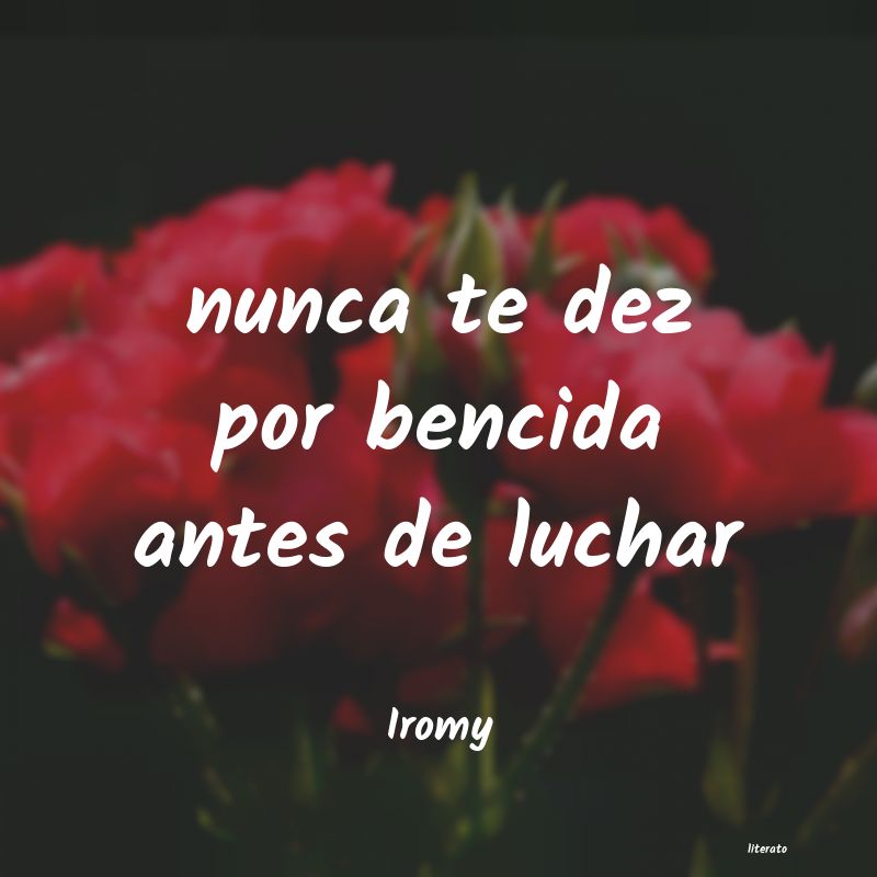 Frases de Iromy