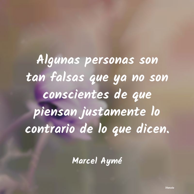 Frases de Marcel Aymé