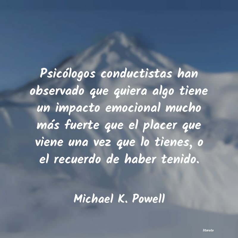 frases de Michael K. Powell